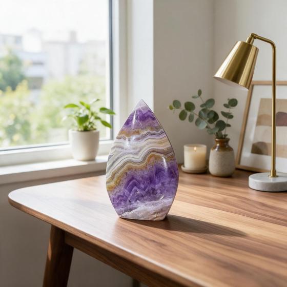 Amethyst Rough Stone – Calm & Sleep