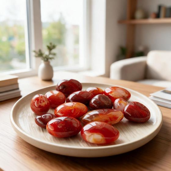 Carnelian Rough Stone – Energy & Confidence