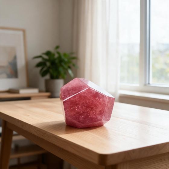 Rose Quartz Rough Stone – Love & Harmony