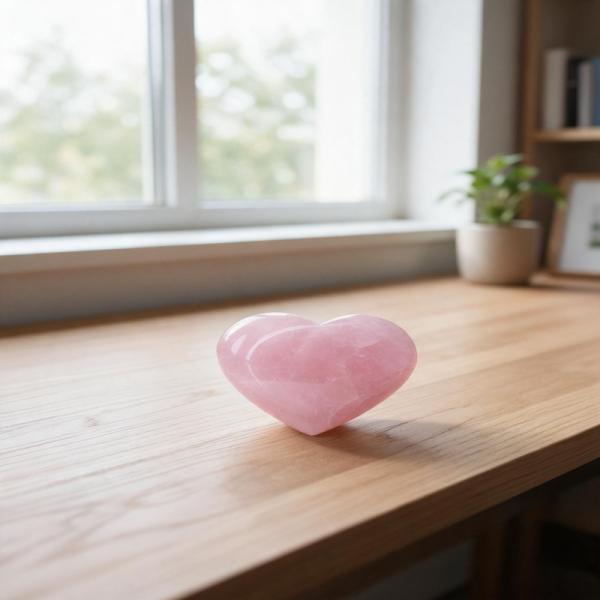 Natural Rose Quartz Rough Stone – Love & Harmony