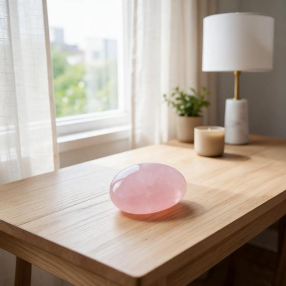Handpicked Rose Quartz Rough Stone – Love & Harmony