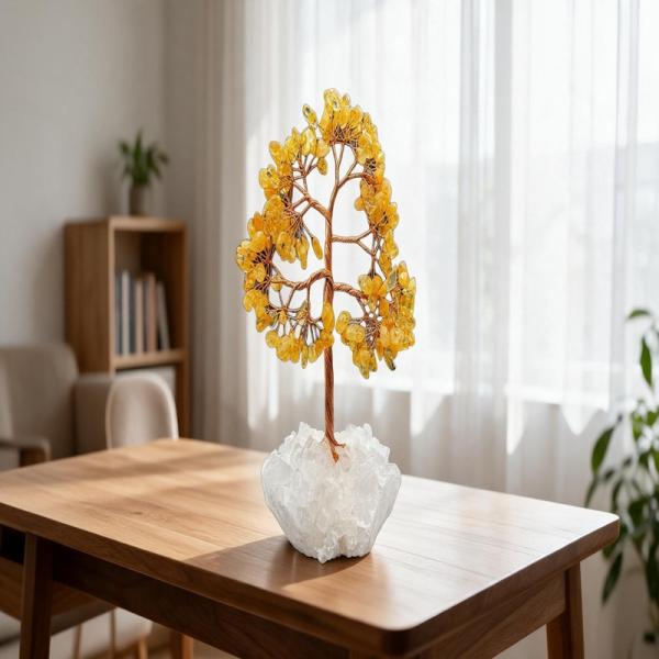 Natural Citrine Cluster – Abundance & Prosperity
