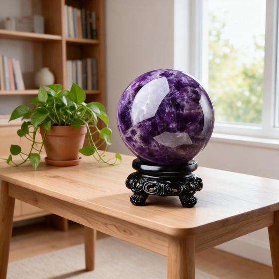 Amethyst Sphere – Calm & Sleep