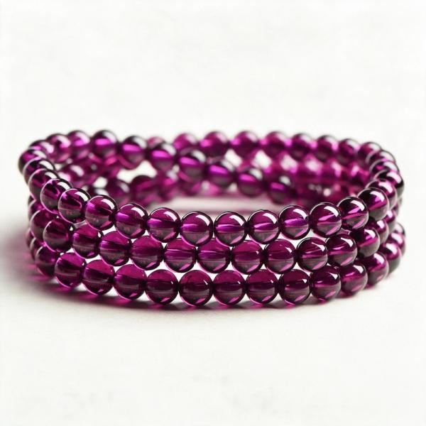 Rhodolite Garnet Bracelet – Love & Harmony