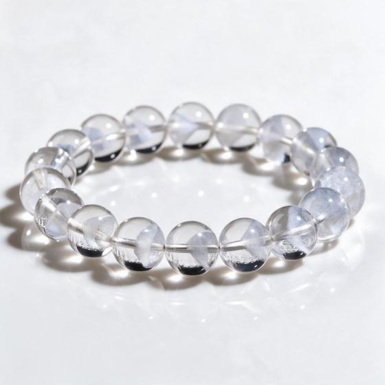 White Phantom Quartz Bracelet – Clarity & Focus