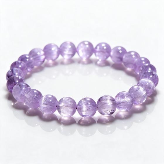 Natural Kunzite Bracelet – Calm & Sleep