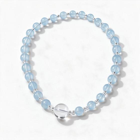 Aquamarine Necklace – Calm & Sleep