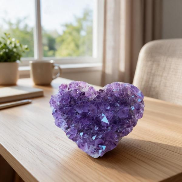 Amethyst Cluster – Calm & Sleep