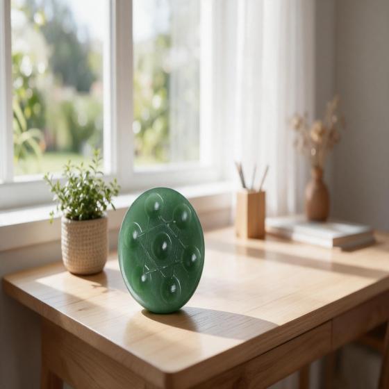 Green Aventurine Sphere – Abundance & Prosperity