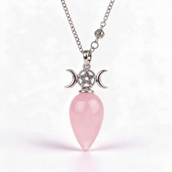 Rose Quartz Necklace – Love & Harmony