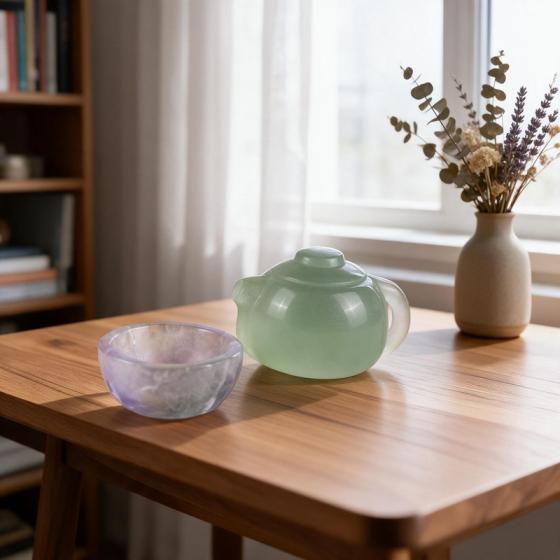 Fluorite Carving – Clarity & Focus