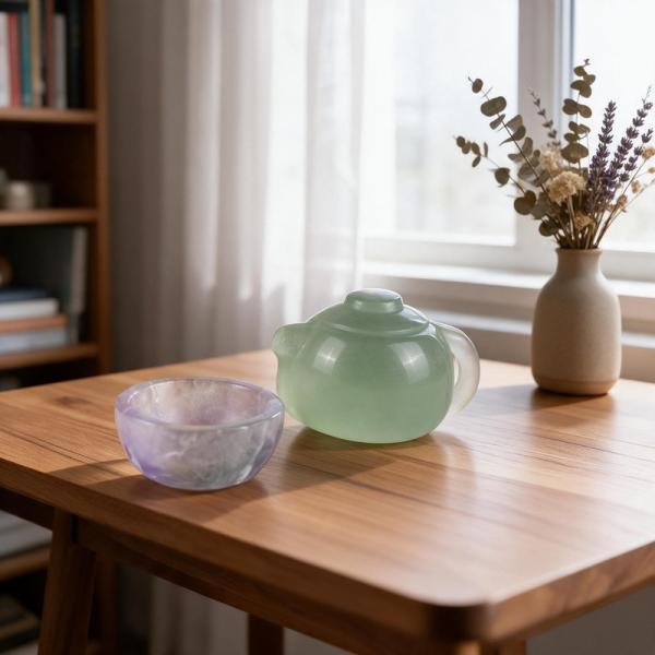 Fluorite Carving – Clarity & Focus