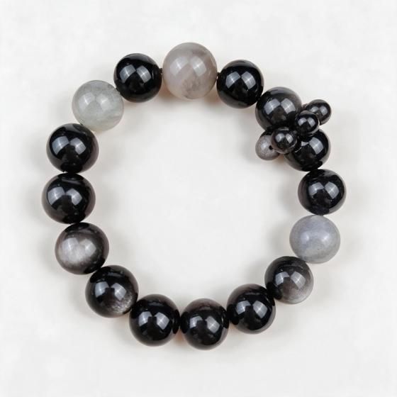 Obsidian Bracelet – Protection & Grounding