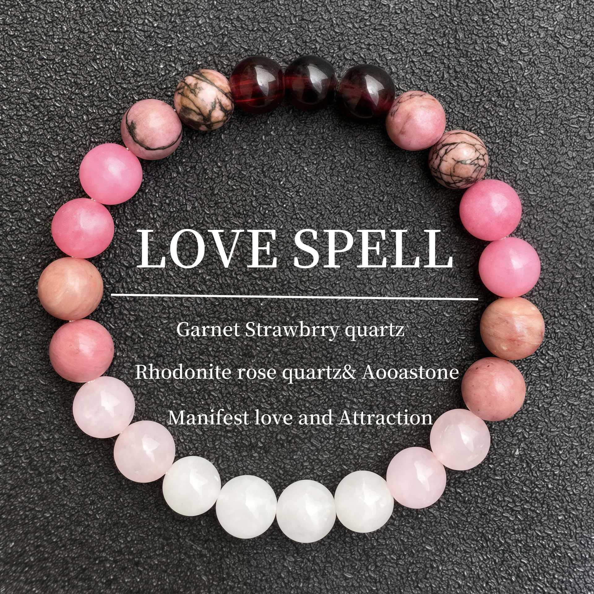 Bracelet jewelry daily wear natural stone amethyst bracelet beads - CN Heal Vibe