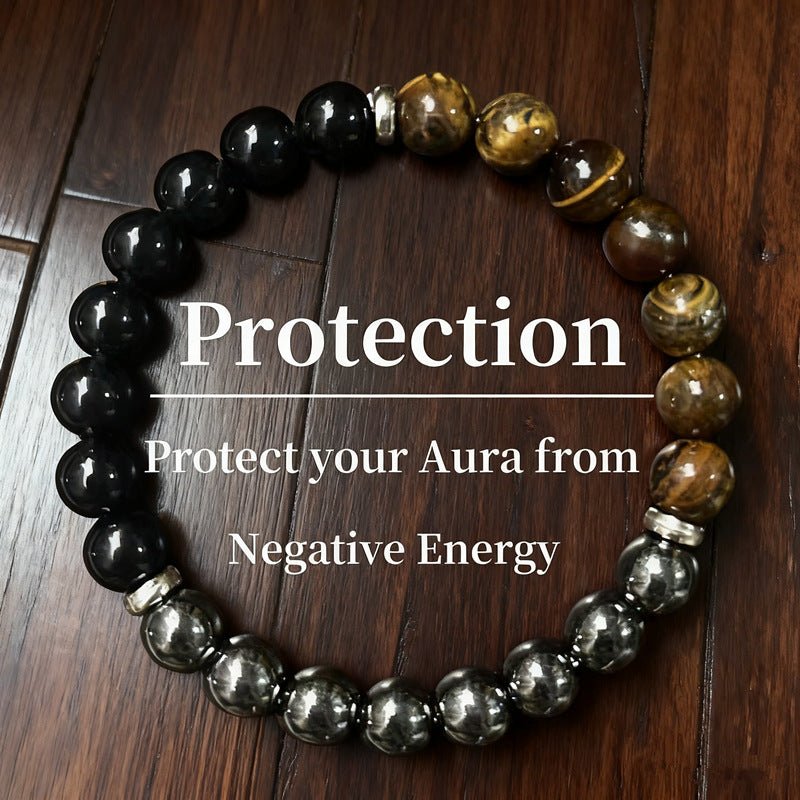 Natural Amethyst Tiger Eye Turquoise Rose Quartz Lapis Lazuli Bracelet Jewelry - CN Heal Vibe