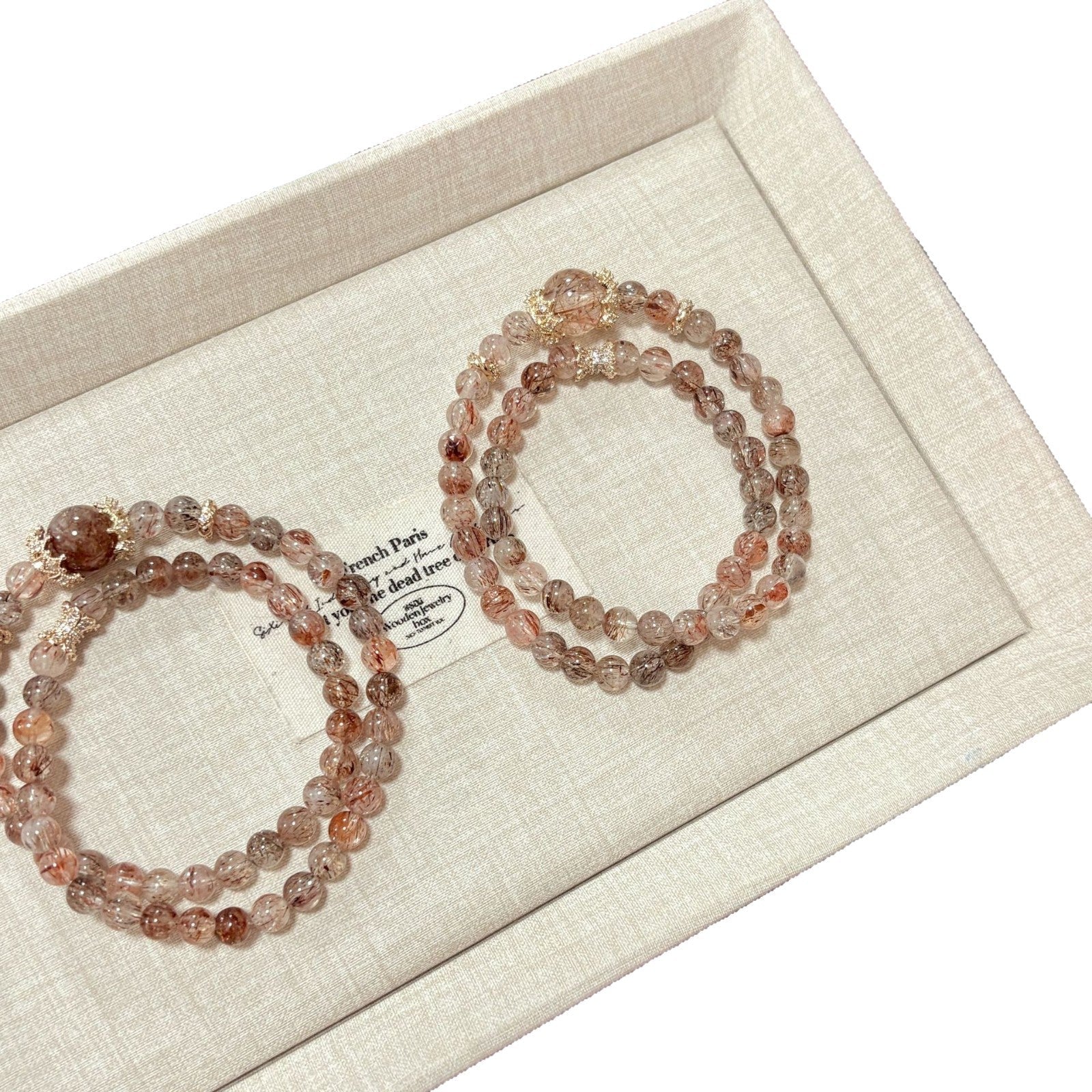 Natural Black Gold Super Seven Crystal Bracelet Exquisite Fashion New Women's Jewelry - CN Heal Vibe