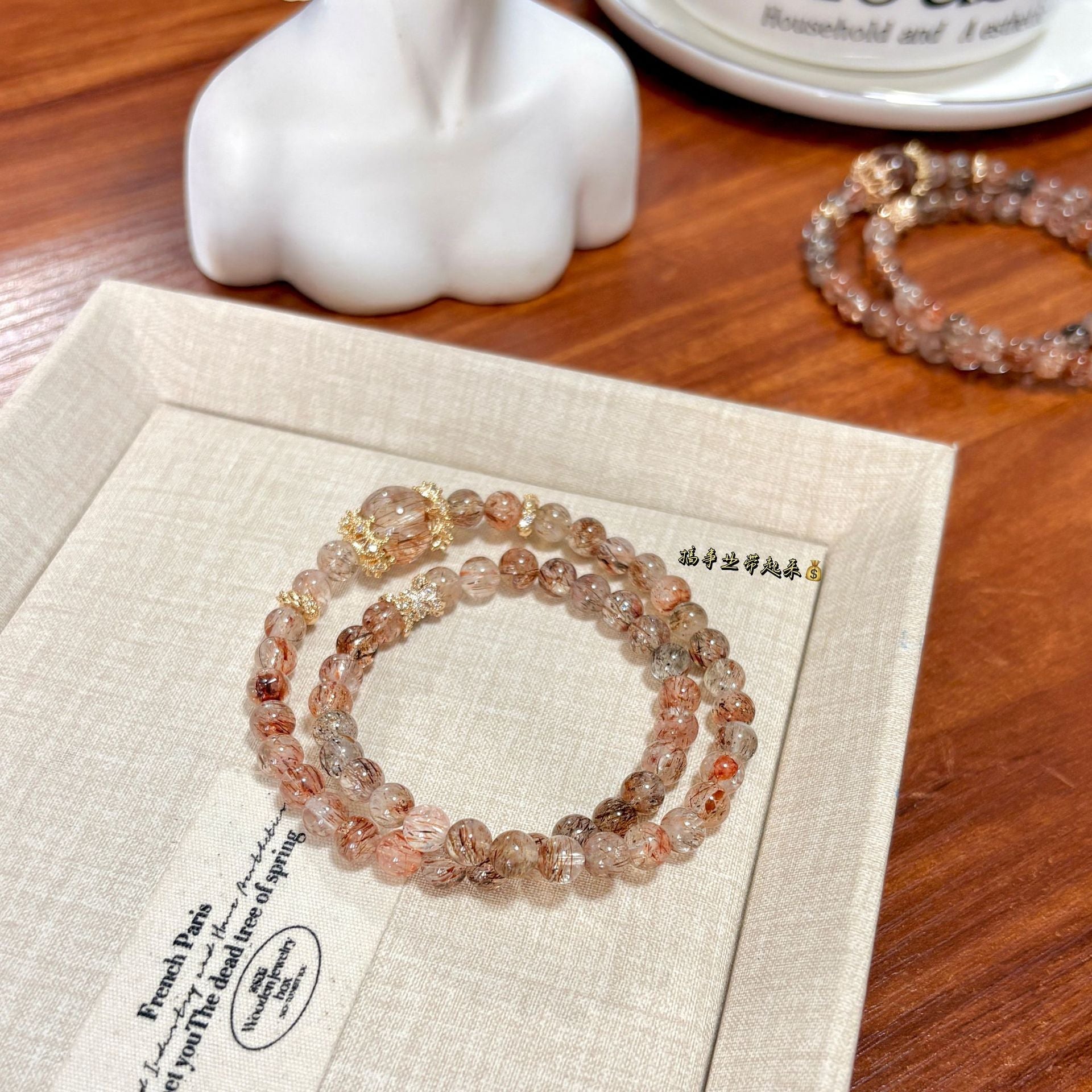 Natural Black Gold Super Seven Crystal Bracelet Exquisite Fashion New Women's Jewelry - CN Heal Vibe
