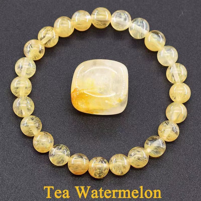 Natural Multi Stone Bracelet for Women Men Handmade Beaded Bracelet with Red Green Amethyst Sunstone Lapis Lazuli Tiger Eye Agate Crystal Green Aventurine for Jewelry Gift - CN Heal Vibe