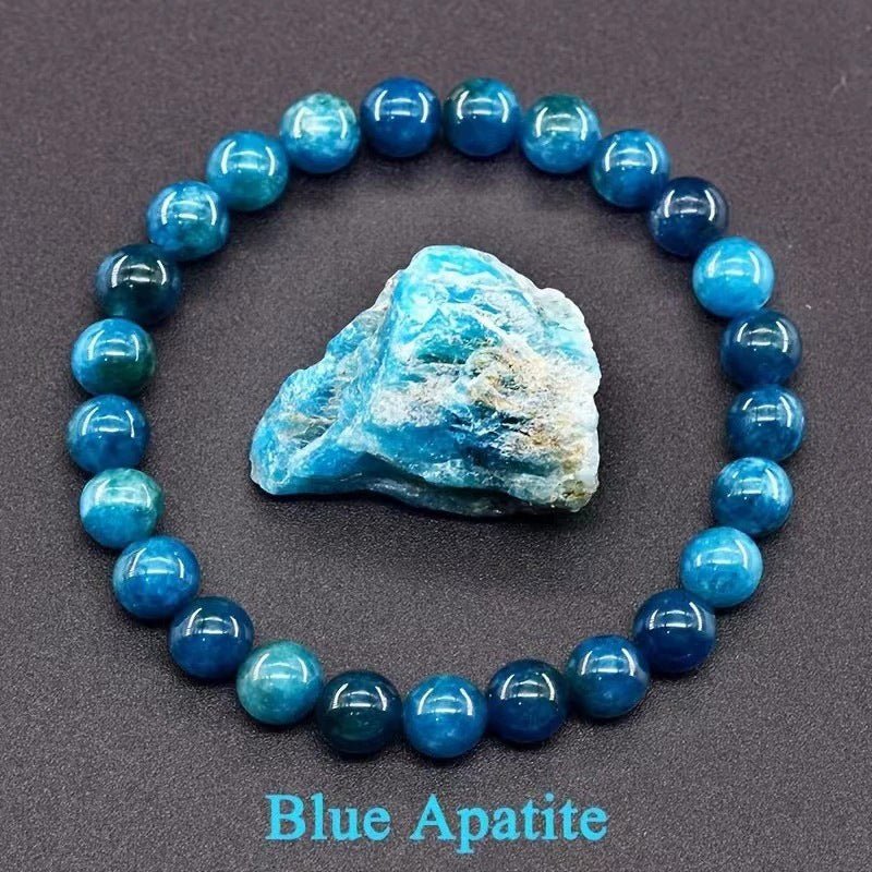 Natural Multi Stone Bracelet for Women Men Handmade Beaded Bracelet with Red Green Amethyst Sunstone Lapis Lazuli Tiger Eye Agate Crystal Green Aventurine for Jewelry Gift - CN Heal Vibe