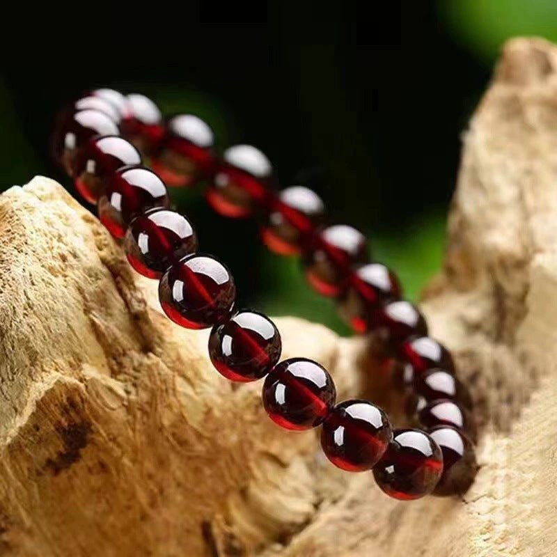 Natural Multi Stone Bracelet for Women Men Handmade Beaded Bracelet with Red Green Amethyst Sunstone Lapis Lazuli Tiger Eye Agate Crystal Green Aventurine for Jewelry Gift - CN Heal Vibe