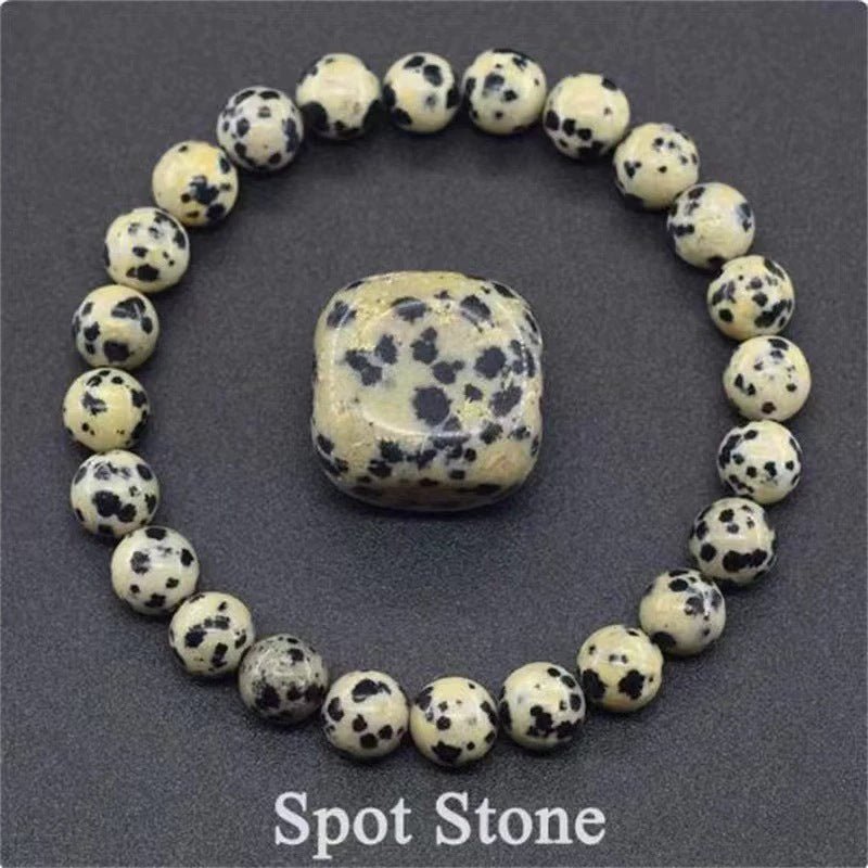 Natural Multi Stone Bracelet for Women Men Handmade Beaded Bracelet with Red Green Amethyst Sunstone Lapis Lazuli Tiger Eye Agate Crystal Green Aventurine for Jewelry Gift - CN Heal Vibe