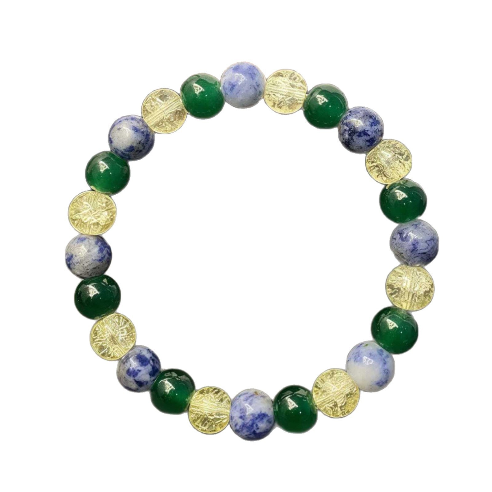 Natural Tiger Eye Stone & Amethyst Bracelet for Women Men Adjustable Beaded Jewelry Gift for Her Him, Trendy Boho Energy Stone Bracelets, Yoga Meditation Accessories, Unique Handmade Beaded Bracelet, - CN Heal Vibe