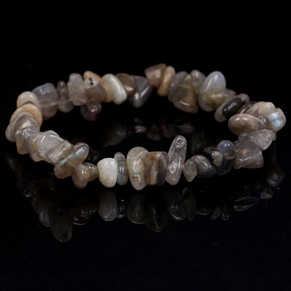 Natural Tiger Eye Stone & Amethyst Bracelet for Women Men Adjustable Beaded Jewelry Gift for Her Him, Trendy Boho Energy Stone Bracelets, Yoga Meditation Accessories, Unique Handmade Beaded Bracelet, - CN Heal Vibe