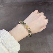 New Green Phantom Hydrangea Crystal Bracelet In Style Quartz Rock Women Simple Light Luxury Gentle Jewelry - CN Heal Vibe