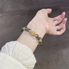 New Green Phantom Hydrangea Crystal Bracelet In Style Quartz Rock Women Simple Light Luxury Gentle Jewelry - CN Heal Vibe