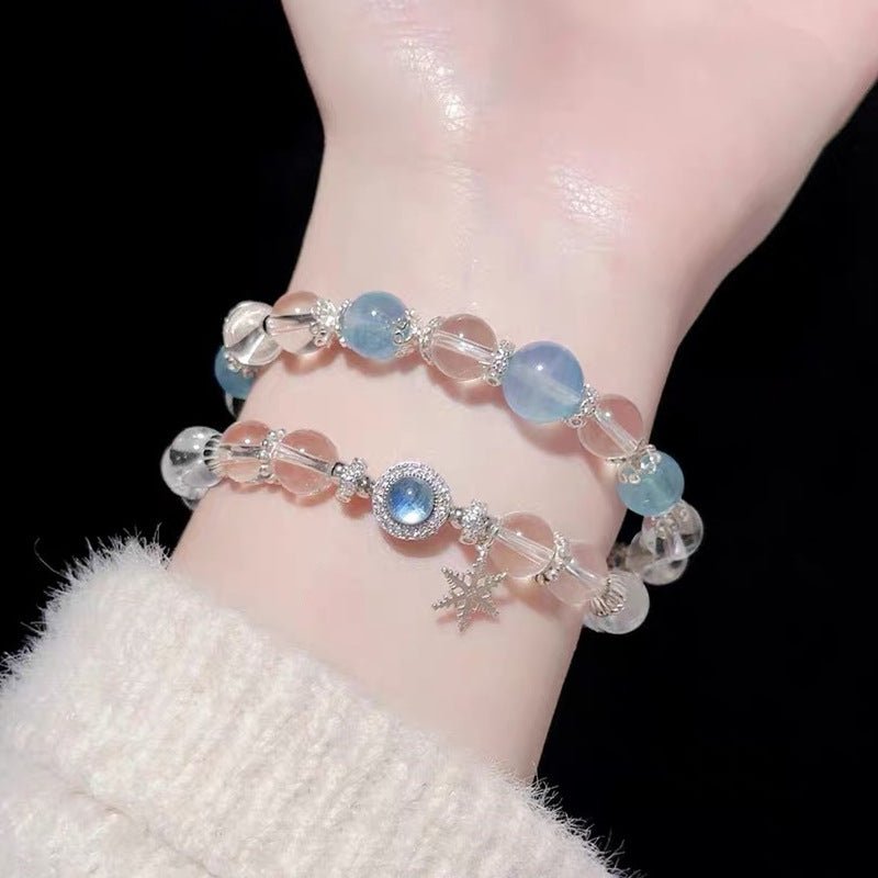 New Style Yellow Crystal Bracelet for Women, High - End Yellow Crystal Pixiu Bracelet for Women, Only Inward Flow, Wealth - Attracting Bracelet for Women - CN Heal Vibe