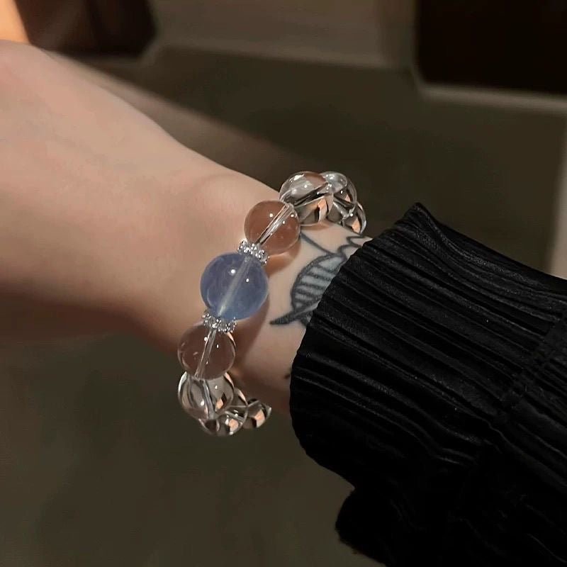 New Style Yellow Crystal Bracelet for Women, High - End Yellow Crystal Pixiu Bracelet for Women, Only Inward Flow, Wealth - Attracting Bracelet for Women - CN Heal Vibe
