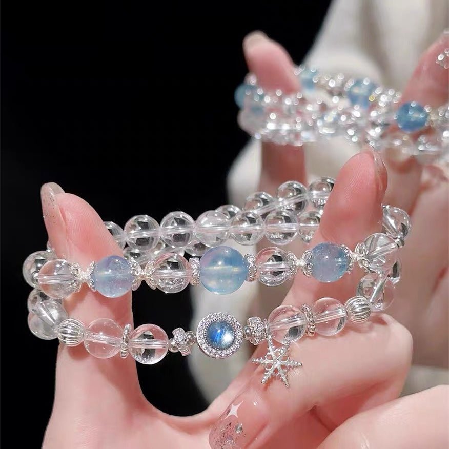 New Style Yellow Crystal Bracelet for Women, High - End Yellow Crystal Pixiu Bracelet for Women, Only Inward Flow, Wealth - Attracting Bracelet for Women - CN Heal Vibe