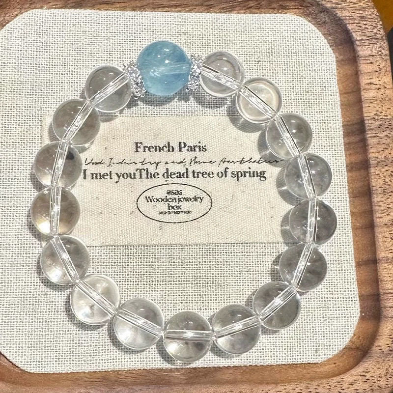 New Style Yellow Crystal Bracelet for Women, High - End Yellow Crystal Pixiu Bracelet for Women, Only Inward Flow, Wealth - Attracting Bracelet for Women - CN Heal Vibe