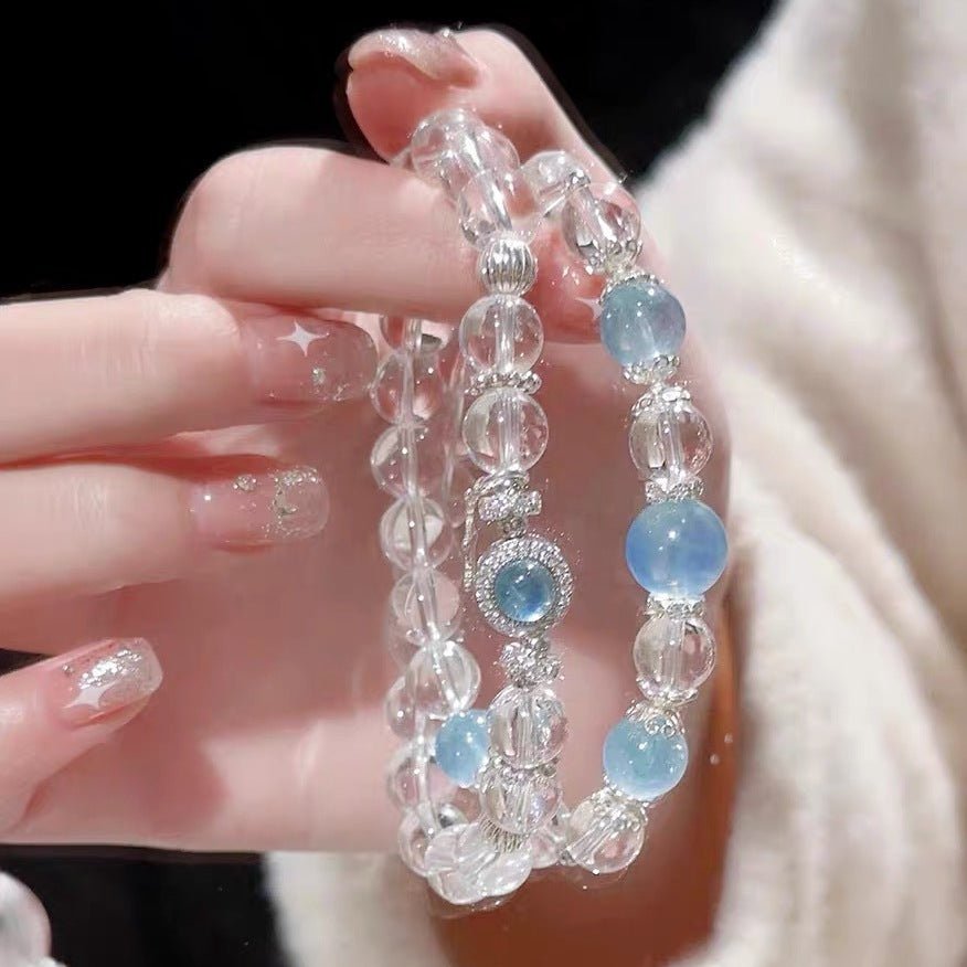 New Style Yellow Crystal Bracelet for Women, High - End Yellow Crystal Pixiu Bracelet for Women, Only Inward Flow, Wealth - Attracting Bracelet for Women - CN Heal Vibe