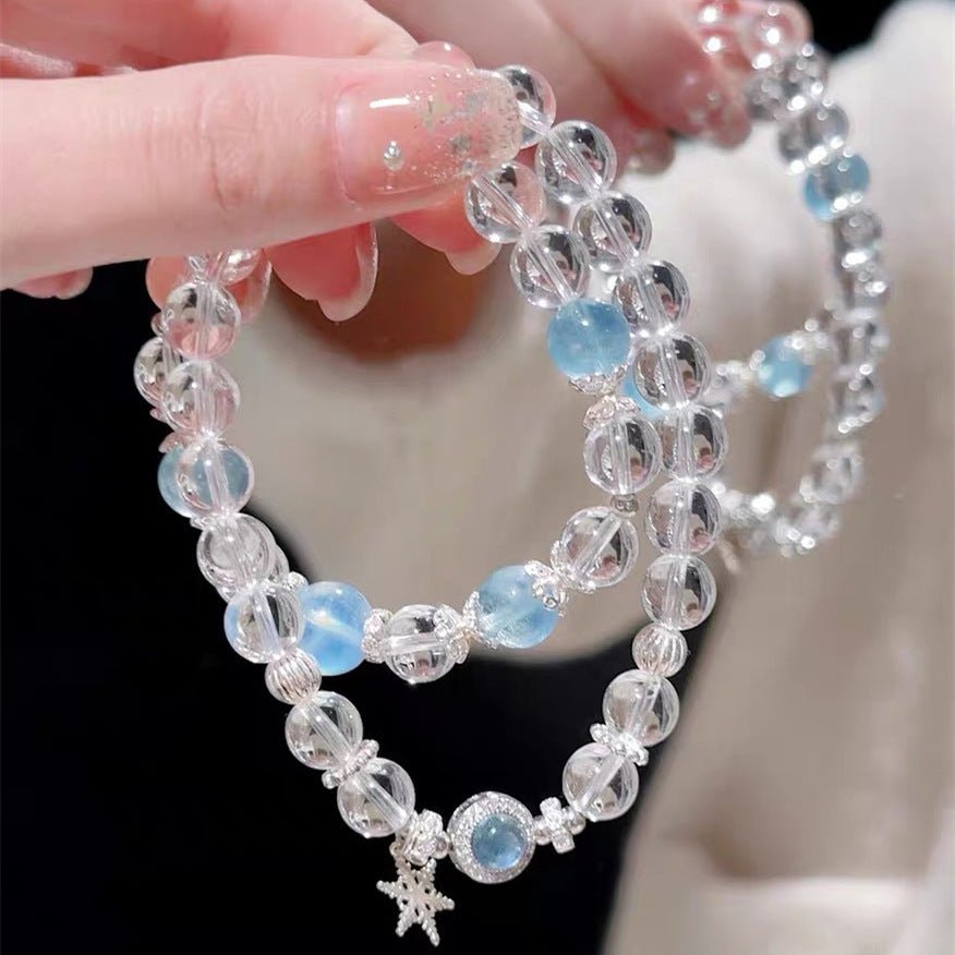 New Style Yellow Crystal Bracelet for Women, High - End Yellow Crystal Pixiu Bracelet for Women, Only Inward Flow, Wealth - Attracting Bracelet for Women - CN Heal Vibe