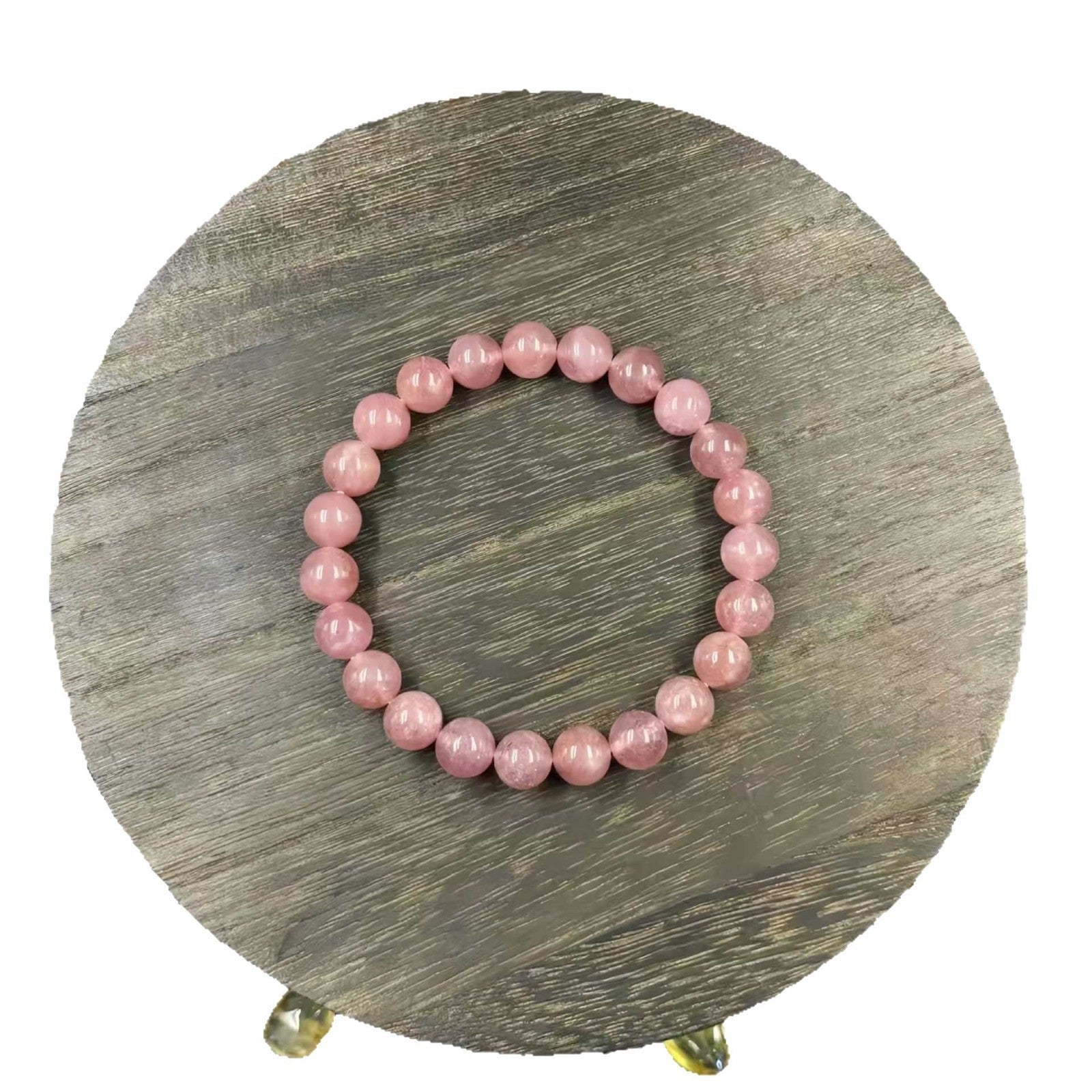 Strawberry Crystal Elastic Cord Bracelet - CN Heal Vibe