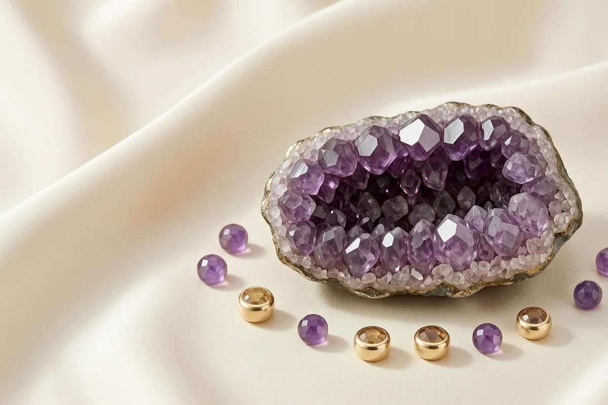 Amethyst: Meaning, Benefits and How to Style the Purple Icon