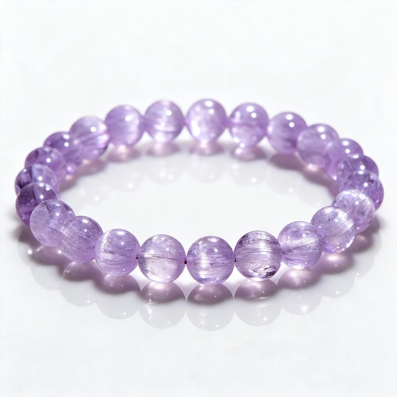 Natural Kunzite Bracelet – Calm & Sleep