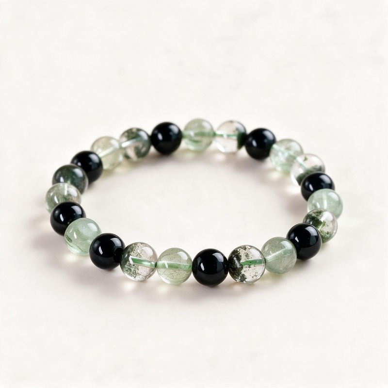 Green Phantom Quartz Bracelet – Abundance & Prosperity