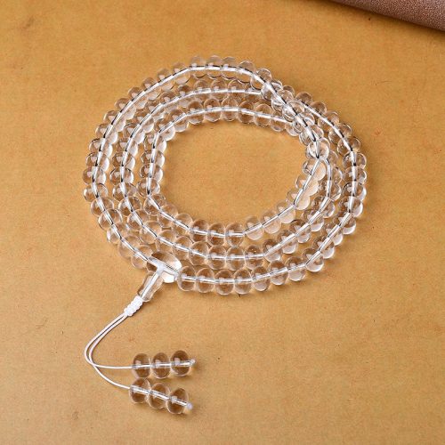 White Crystal Bracelet - Enhance Love Fortune & Eliminate Negative Energy