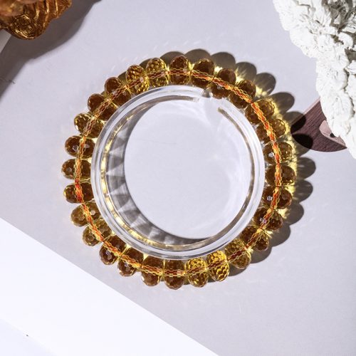 Golden Prosperity - Yellow Crystal Feng Shui Bracelet