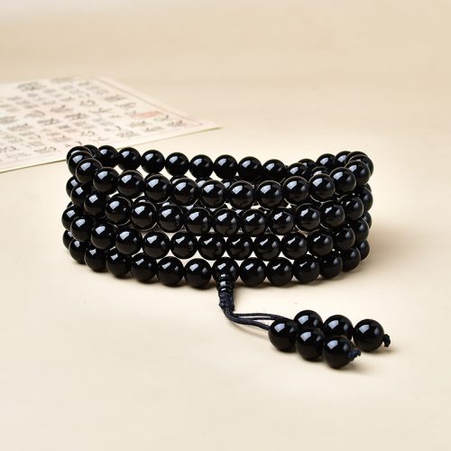 Black Crystal Feng Shui Bracelet - Protective Shield of Positive Energy