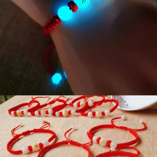 Luminescent Stone Feng Shui Bracelet - Guardian of Positive Energy